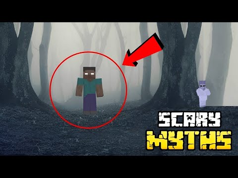 Testing Scary Minecraft Myths (Herobrine?) !!!