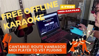 Download lagu FREE OFFLINE KARAOKE via Vanbasco, FREE Midi-Kar Files, &  Route vanBasco MIDI Player to VST Plugins mp3