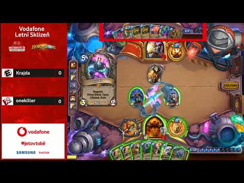 Krajda vs Onekiller | Vodafone Letní Sklizeň 2018 | Hearthstone