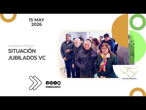 AUDIENCIA PÚBLICA | SITUACIÓN JUBILADOS VILLA CONSTITUCIÓN