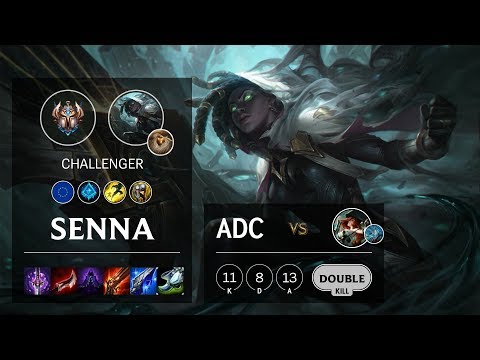 Senna ADC vs Miss Fortune - EUW Challenger Patch 10.7