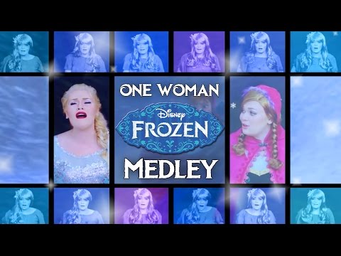 One Woman A Cappella Frozen Medley - Heather Traska