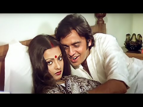 Phir Wohi Raat Hai 4K Song -  Vinod Mehra , Rekha Romantic Song | Kishore Kumar