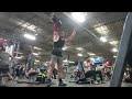 150lb Dumbell Overhead PR