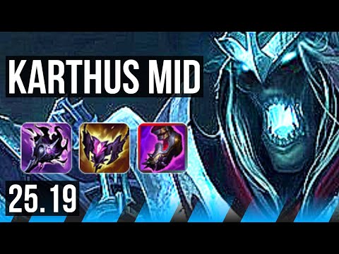KARTHUS vs CORKI (MID) | NA Grandmaster | 25.19