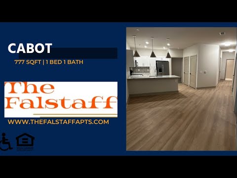 Cabot 1 Bed 1 Bath  777 SQFT #newconstruction