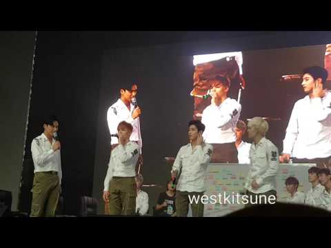 160814 Seventeen Fanmeet in Manila - Hip Hop Unit High Note Battle