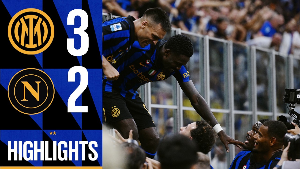 FC Internazionale Milano 3 - 2 SSC Napoli highlights