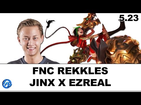 FNC Rekkles - Jinx vs Ezreal - EUW SoloQ