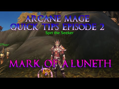 Legion Arcane mage quick tips 2 - Mark of Aluneth