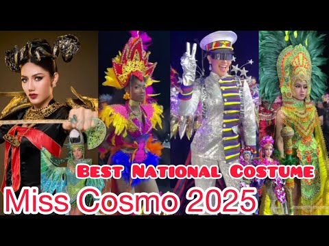 Miss Cosmo 2025 Top Best National Costumes-carnival Show competitions ‼️