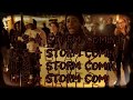 RAH DIGGA - Storm Comin' feat. Chuck D (Prod. by Marco Polo) [LYRIC VIDEO]