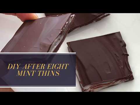 DIY After Eight Chocolate Mint Thins Recipe