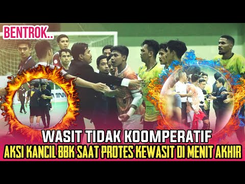 MARAH BESAR‼️WASIT TIDAK KOOPERATIF ‼️KANCIL BBK LANGSUNG PROTES DILAPANGAN