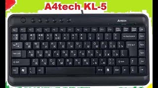 A4Tech KL-5 купити в інтернет-магазині: ціни на клавіатура KL-5 ...