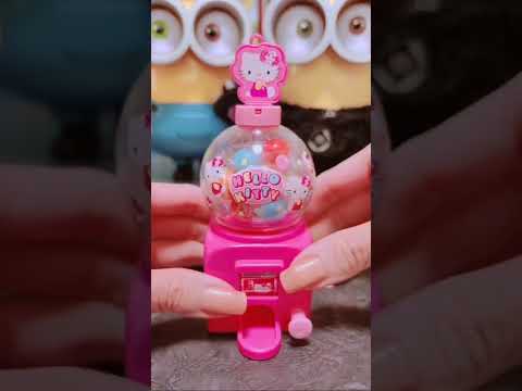 Unboxing ASMR The Cutest Hello Kitty Chocolate Dispenser #shorts #asmr