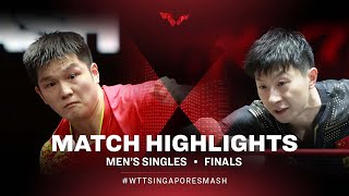 Fan Zhendong vs Ma Long | MS | Singapore Smash 2022 (F)