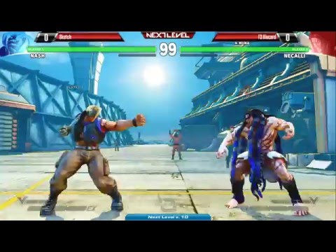 SF5 @ NLBC v.10 - Sketch (Nash) vs F3 Alucard (Necalli) [720P/60FPS]