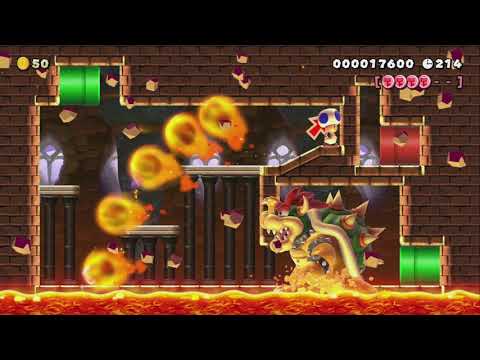 出オチボスラッシュ   Quick Boss Rush by セネルク - Super Mario Maker 2 - No Commentary 1bw