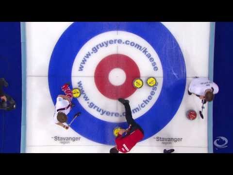 CURLING: NOR-SUI Euro Chps 2013 Men 1vs2 HIGHLIGHTS