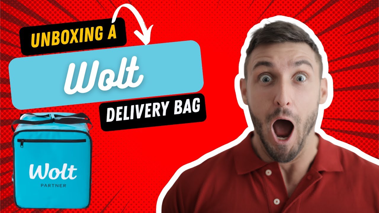 Unboxing The Wolt Delivery Bag