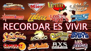 Download lagu LOS TEMERARIOS, ACOSTA, BRONCO, REHENES, BRYNDIS, LOS MIER, MOJADO, LA MAFIA 40 RECUERDO DEL AYER mp3