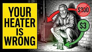 $3 Homeless Heat Hacks That Are Better Than Your $300 Heater (Science Explained)