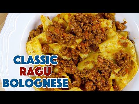 Classic Traditional Bolognese Sauce Recipe