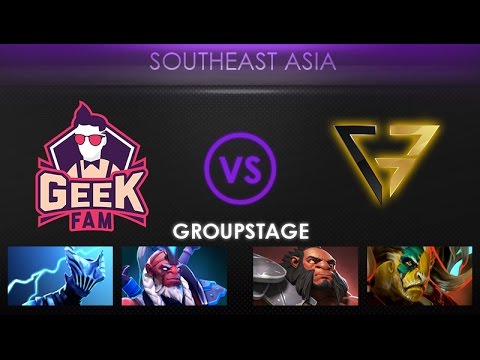 Geek Fam vs Clutch Gamers - Kiev Major SEA Qualifier: Group Stage - @LyricalDota @BlazeCasting