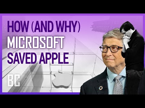 微軟如何拯救蘋果（以及他們為什麼這麼做 (How Microsoft Saved Apple (And Why They Did It))