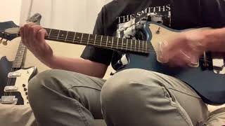Video thumbnail for 1964 Silvertone 1476 Bobkat Electric Guitar Ink Blue Refinish Dearmond Silverfoil Pickups USA by johnnyangel69