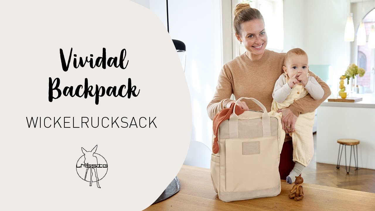 Lässig Wickelrucksack Vividal Anthracite Lässig Wickelrucksack Vividal Anthracite