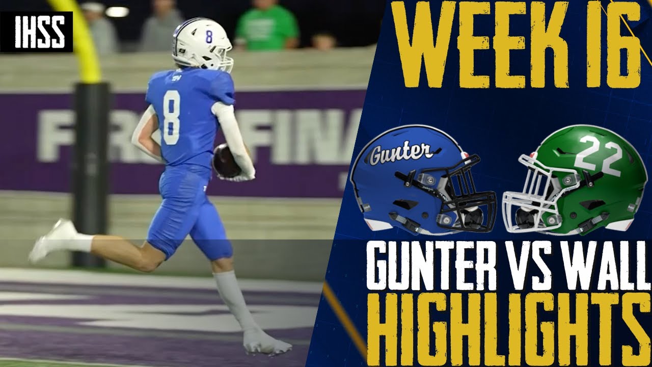 Gunter Tigers' Stunning Comeback for a Three-Peat Bid | HS Football Highlights