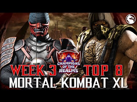 Champions of the Realms: MKX Week 3 TOP 8 - Tournament Matches