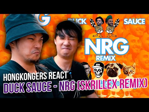 Hong Kongers React to "Duck Sauce - NRG (Skrillex remix)"