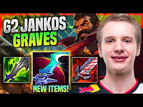 JANKOS PICKS GRAVES WITH NEW ITEM ECLIPSE! - G2 Jankos Plays Graves JUNGLE vs Lillia! | Preseason 11