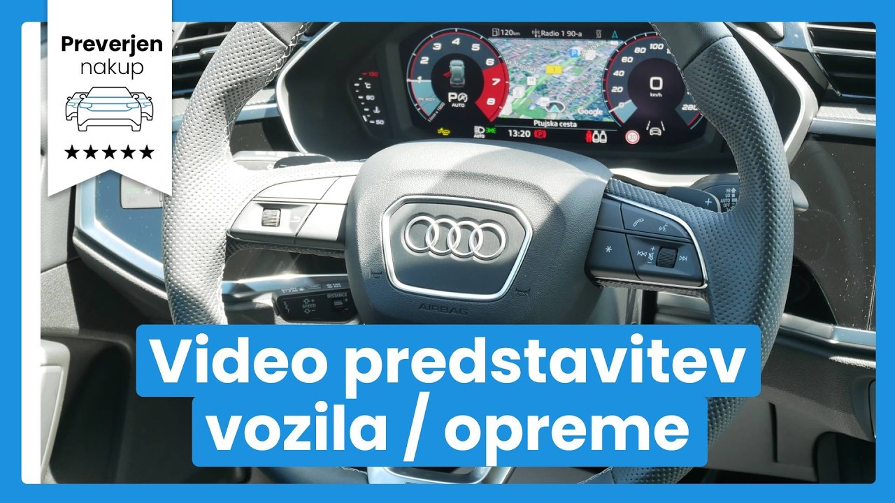 Audi Q3 40 TFSI quattro Sline  - SLOVENSKO VOZILO