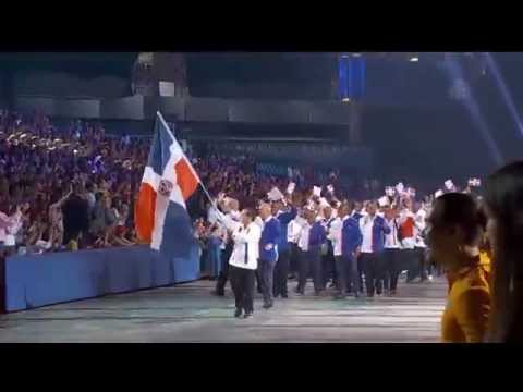TORONTO 2015 Pan Am Games - Opening Ceremony - Parade of Nations HD - Part 7