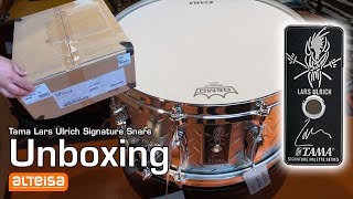 Video thumbnail for Tama Lars Ulrich Signature Snare 14" x 6,5" Unboxing — Alteisa Sonido by Alteisa Sonido