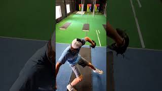 What Do You See?? College Pitcher 4 Seam Fastball Slow Motion