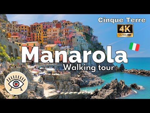 CINQUE TERRE | Italy | MANAROLA ✅ WALKING TOUR  [4K]