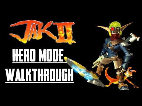 Jak 2 - Hero Mode Walkthrough - Full Game - No Commentary 1080p60fps