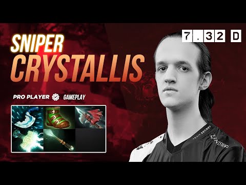 Crystallis 🇳🇱 | Sniper [HARD CARRY] 7.32 D ► Dota 2 Pro Gameplay