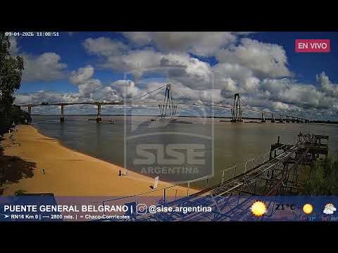 Camaras en Vivo Puente General Belgrano - SISE Argentina®