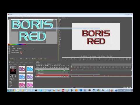 Custom Effects and Titles with Boris RED 5
