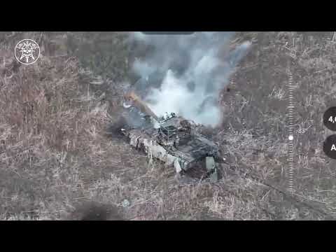 Luhansk - XX.02-04.2025. FPV Drones Of The 77th Brigade Hitting RuAF Equipment. Including Grad MLRS.