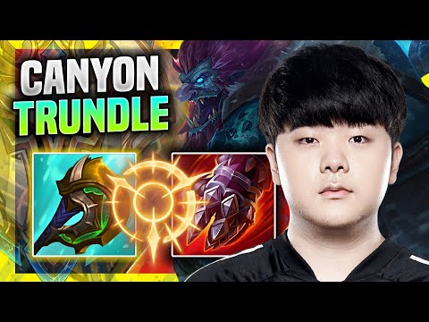 CANYON IS READY FOR TRUNDLE! - DK Canyon Plays Trundle Jungle vs Viego! | Season 11