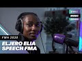 ELJERO ELIA geeft SPEECH over badeendjes?! | FunX Music Awards