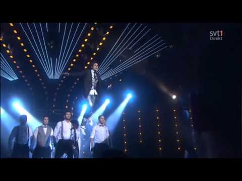 Eric Saade Medley - Dance show (Melodifestivalen final 2012)