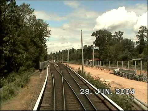 Führerstandsfahrt S-Bahn Berlin: S25 Lichterfelde Süd - Papestraße - Yorckstraße (6/2004)